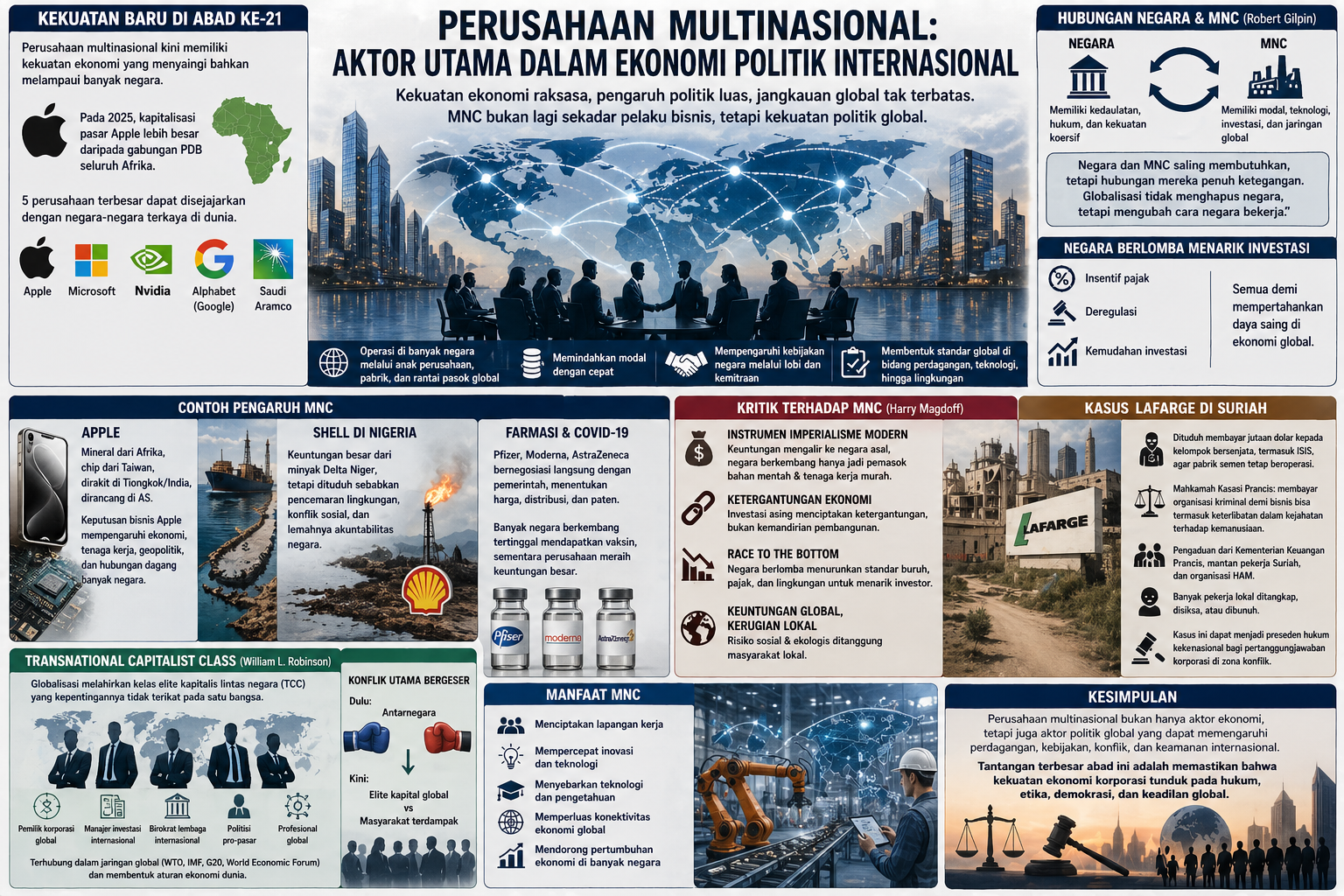 Pengaruh dan Kekuatan Perusahaan Multinasional