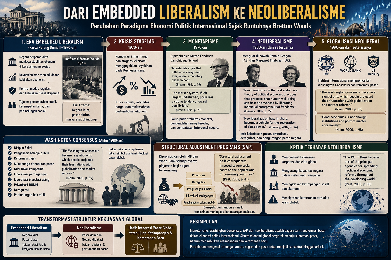 Dari Embedded Liberalism ke Neoliberalism