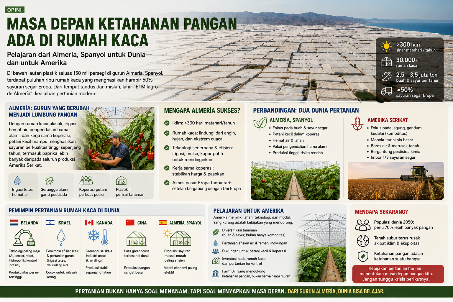Masa Depan Ketahanan Pangan Ada di Rumah Kaca