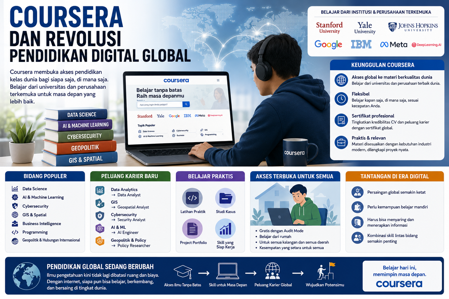 Coursera dan Revolusi Pendidikan Digital Global