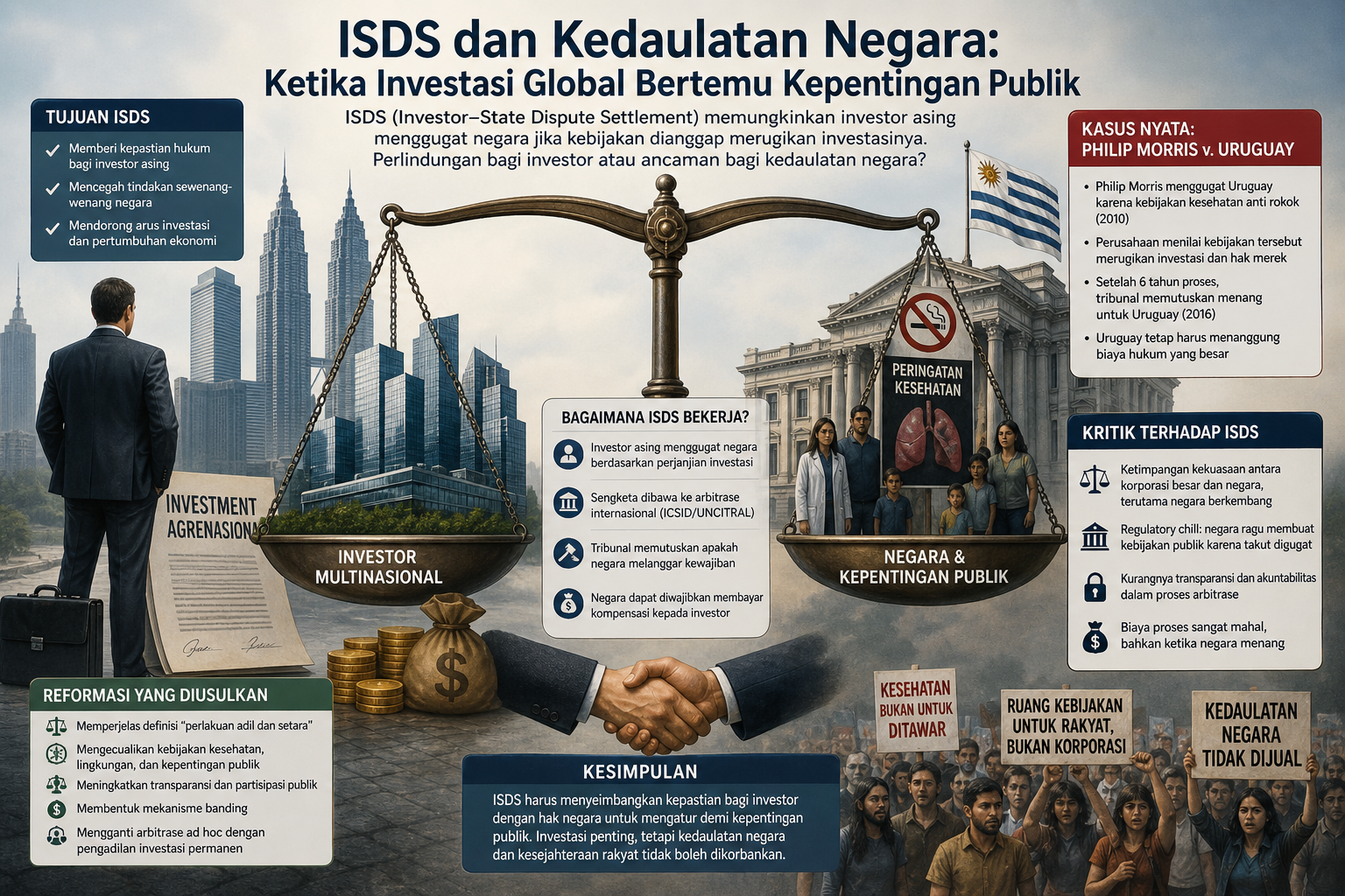 ISDS : Peradilan Korporasi Vs Negara