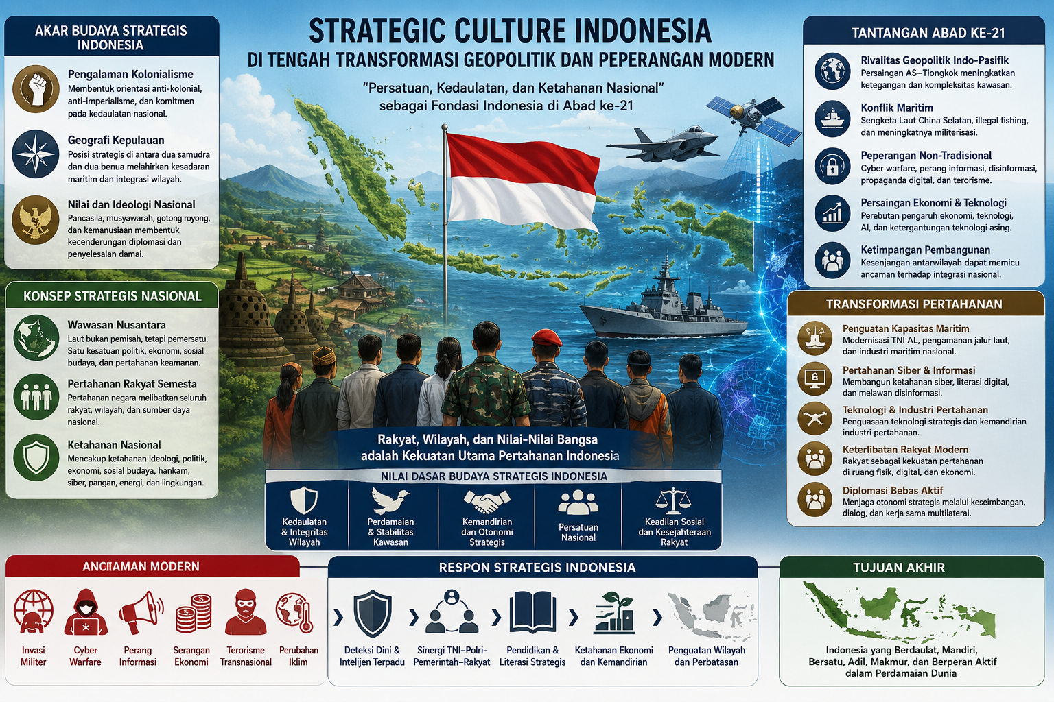 Strategic Culture Indonesia di Tengah Transformasi Geopolitik