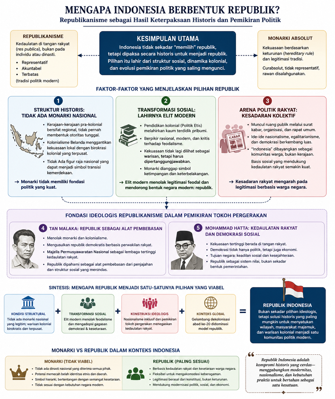 Akar Republik di Indonesia