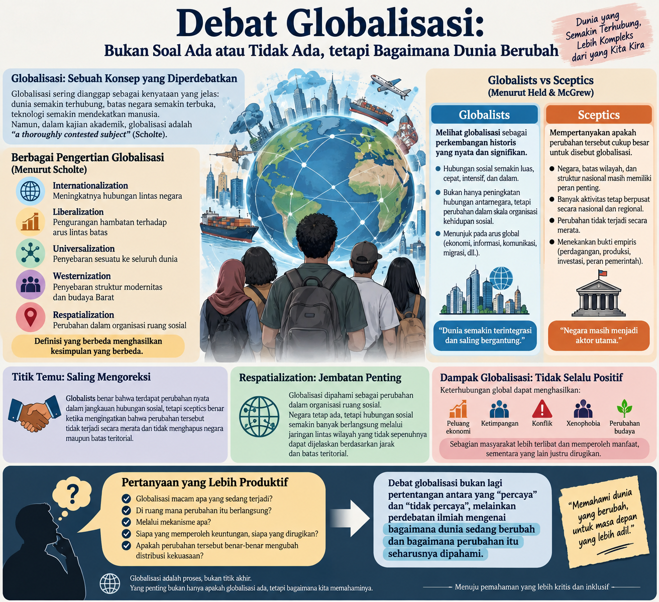 Debat Globalisasi: Bukan Soal Ada atau Tidak Ada, tetapi Bagaimana Dunia Berubah